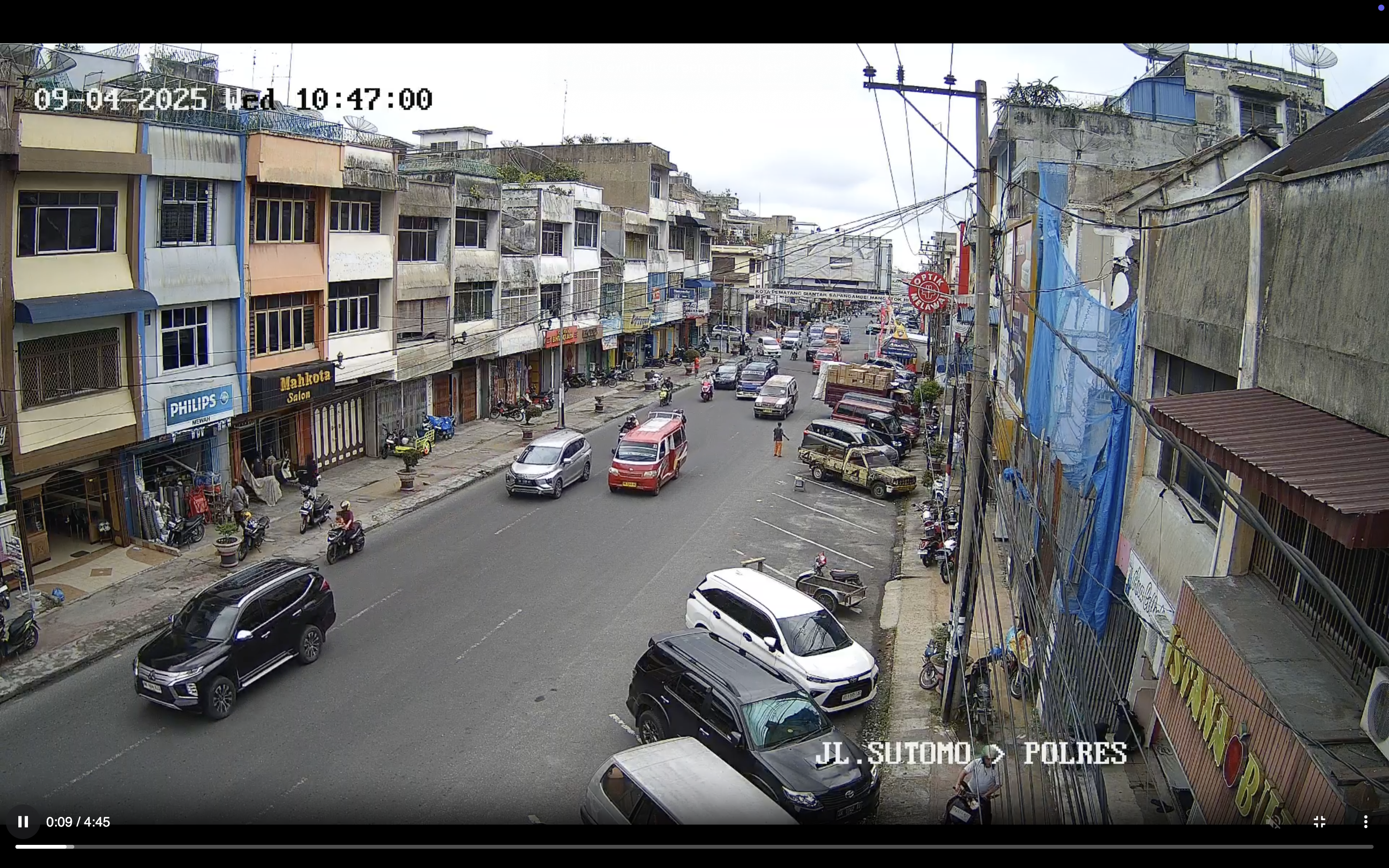 Thumbnail CCTV Jalan Sutomo-Polres Siantar